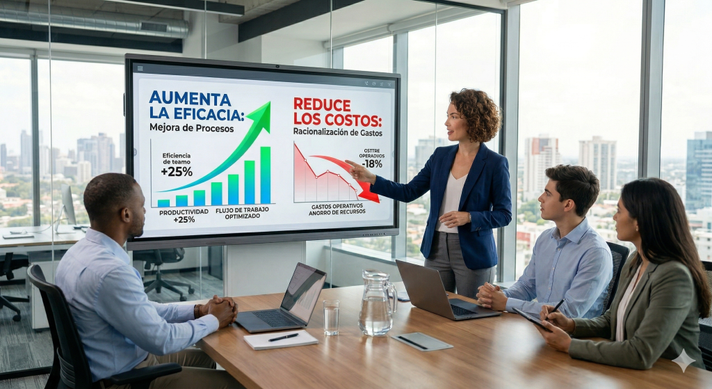 Aumenta la eficacia de tu empresa y reduce los costos